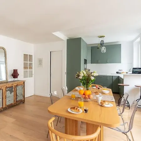 Apartman Bright And Spacious Flat -montmartre